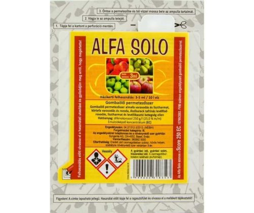 Alfa Solo  /Score/     3 ml    amp.