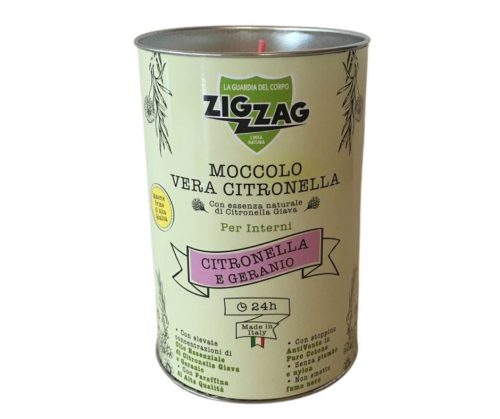 Citronella Zig Zag gyertya   24 órás