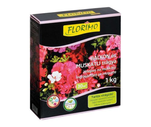 FLORIMO műtr.Balkon,Muskátli /doboz/ 1/1
