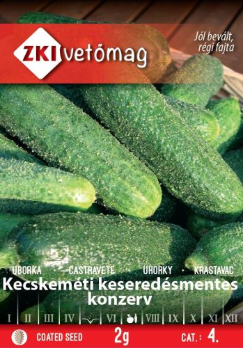 ZKI Kecskeméti keserédesmentes konzerv